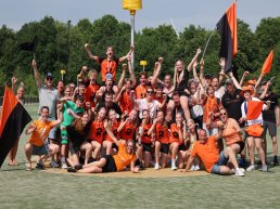 Onvergetelijke dag in Tilburg: Jonge korfballers van Unitas/Perspectief pakken Nederlandse titel