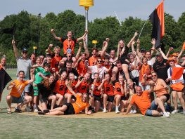 Onvergetelijke dag in Tilburg: Jonge korfballers van Unitas/Perspectief pakken Nederlandse titel