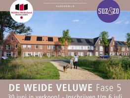 Fase 5 Harderweide: In verkoop vanaf maandag!