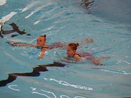 Workshop en eindshow synchroonzwemmen groot succes in Ermelo