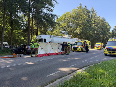 Ernstig ongeluk met vrachtwagen in Vierhouten 