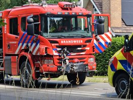 Brandweer rijdt automobiliste aan tijdens inzet 