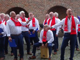 Koor op de Markt in Harderwijk