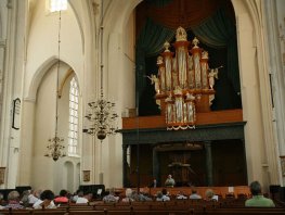 Wibren Jonkers concerteert op Harderwijker orgel