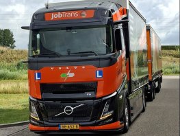 JobTrans introduceert als eerste LZV-opleiding op Volvo Electric 