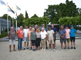Veel animo Nationaal Petanque Toernooi HKB'84