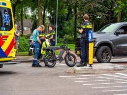 Fatbiker gewond na aanrijding op fietsoversteekplaats in Harderwijk