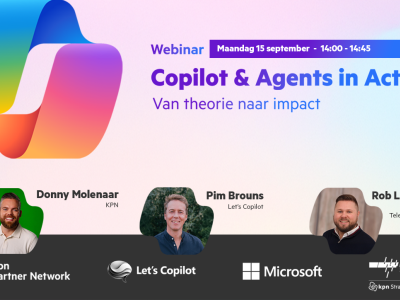 Webinar: Copilot & Agents in Actie