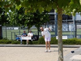 Nederlands Kampioen winnaar Petanque toernooi HKB'84