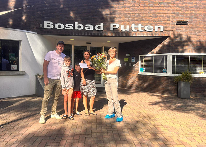 Bosbad Putten verwelkomt 200.000ste bezoeker!