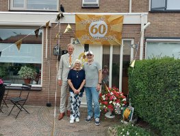 Echtpaar Spijkerboer - Boeve 60 jaar getrouwd