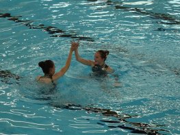 Start trainingen synchroonzwemmers ZEW Ermelo op dinsdag 2 september