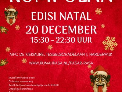 Stanly Rutten nieuwe organisator pasar malam en kumpulan in Harderwijk
