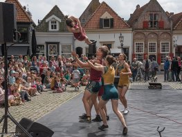Straatfestival Strabant 13 september in de binnenstad van Harderwijk