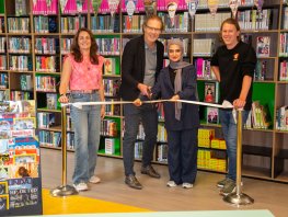 Schoolbibliotheek RSG Slingerbos feestelijk geopend 