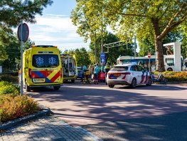 Fietster gewond bij botsing op Stationsplein in Harderwijk