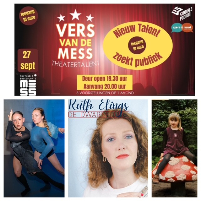 Nog geen plannen voor aanstaande zaterdag? Kom naar Vers van de Mess in Harderwijk