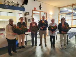 Zes jubilarissen gehuldigd tijdens feestavond Euodia