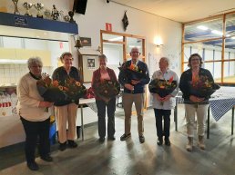 Zes jubilarissen gehuldigd tijdens feestavond Euodia