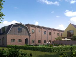 Niek Bouwonderneming start met de bouw van vier woningen in het Hortuspark