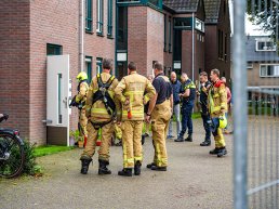 Woning vol rook na brand in Harderwijk, kat overleden