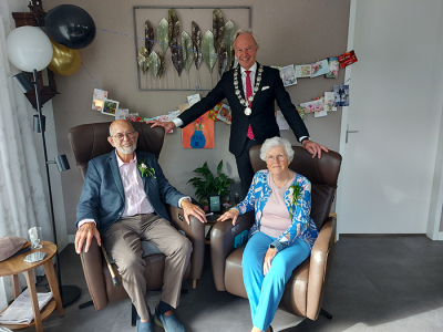 Henk en Els Klaassen 60 jaar getrouwd