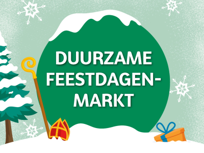 Duurzame Feestdagenmarkt voor het hele gezin op woensdagmiddag 12 november bij de Rietmeen