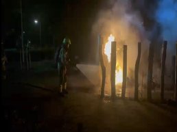 Containerbrand bij school in Harderwijk vermoedelijk aangestoken