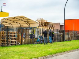 Man gewond na bedrijfsongeluk bij Maars in Harderwijk