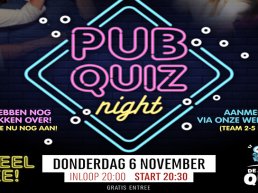 Pubquiz in Cafe de Liefde: nog plek voor een team!