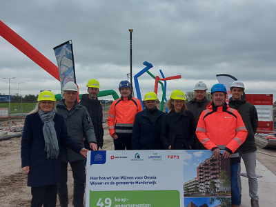 Start bouw Kade 10: betaalbaar, duurzaam en samen leven in het Waterfront