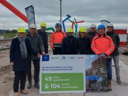 Start bouw Kade 10: betaalbaar, duurzaam en samen leven in het Waterfront
