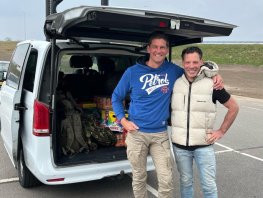 Harderwijker gaat pannenkoeken bakken in Oekraïne voor lokale bevolking