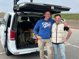 Harderwijker gaat pannenkoeken bakken in Oekraïne voor lokale bevolking