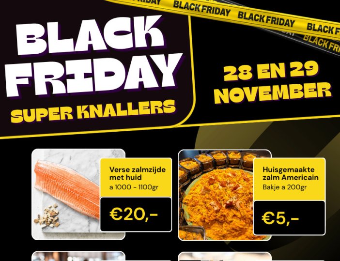 Black Friday Super Knallers bij Dries van den Berg & Zn.