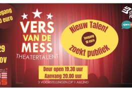 Vers van de Mess | 3 voorstellingen op 1 avond