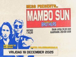 Mambo Sun 19 december 2025 - De Mess