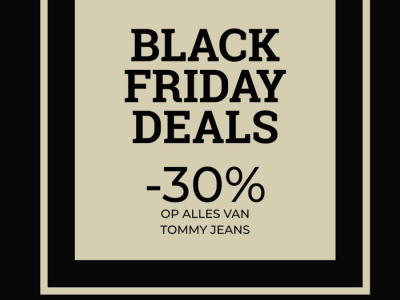 Black Friday deals bij Mr. Jo by Germano