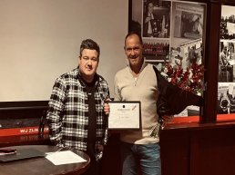 Jacco van 't Slot benoemd tot Erelid van v.v. Hierden