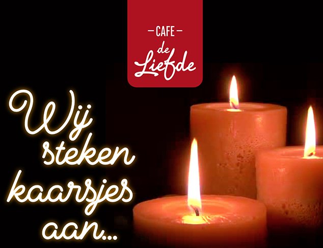 Liefde op een donkere dag voor kerst