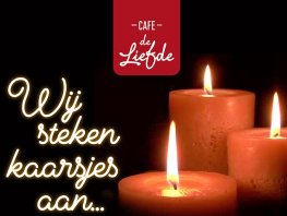 Liefde op een donkere dag voor kerst