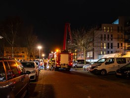 Flat ontruimd na brand op balkon Harderwijk