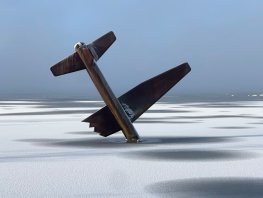 Vliegtuigwrak Wolderwijd - Zeepad ter hoogte van de Stille Wei