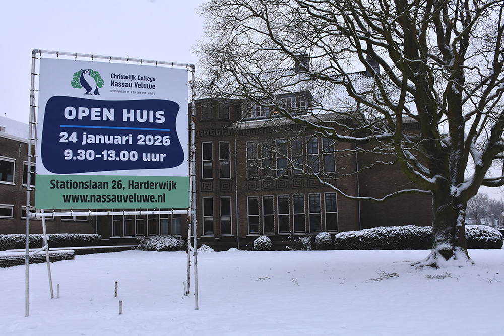 Open Huis bij Christelijk College Nassau Veluwe