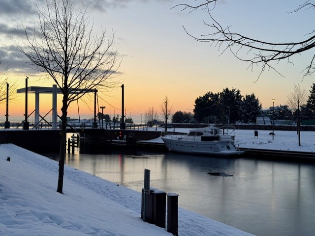 Winterse plaatjes in Harderwijk 3