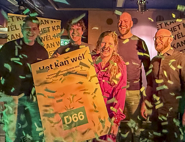 D66 Harderwijk presenteerde verkiezingsprogramma: Het kan wél