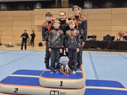 Turners Olympia Harderwijk in de prijzen op 1e wedstrijd individueel 