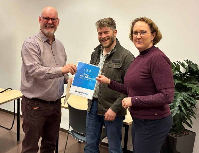 ChristenUnie Harderwijk-Hierden presenteert verkiezingsprogramma en kondigt afscheid aan van bekend gezicht