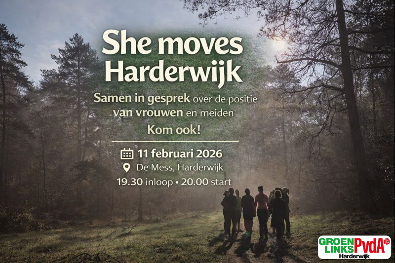 Praat mee over de positie van vrouwen en meiden in Harderwijk
