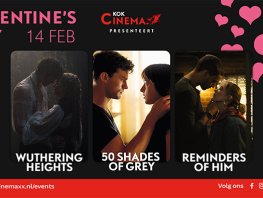 Valentijnsdag Specials bios: Vakkenvullers XL, Wuthering Heights en Fifty Shades of Grey